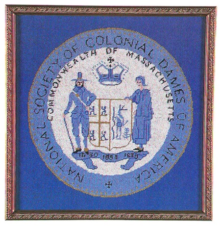 colonial dames Massachusettes-Seal